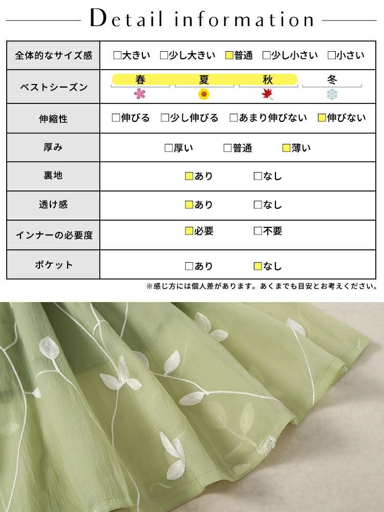 大きいサイズ レディース リーフ柄シアーワンピース　goldy-1535 【メール便可】