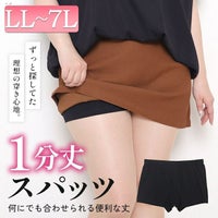 大きいサイズ レディース 1分丈スパッツ　sw-0688 【メール便可】