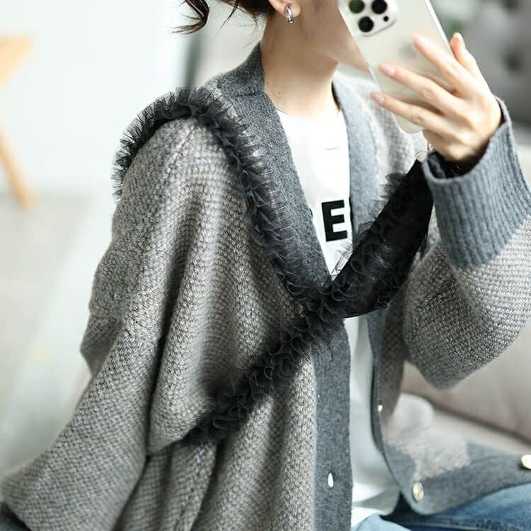 大きいサイズ レディース レーススマホストラップ＆バッグショルダー　art-al001 【メール便可】