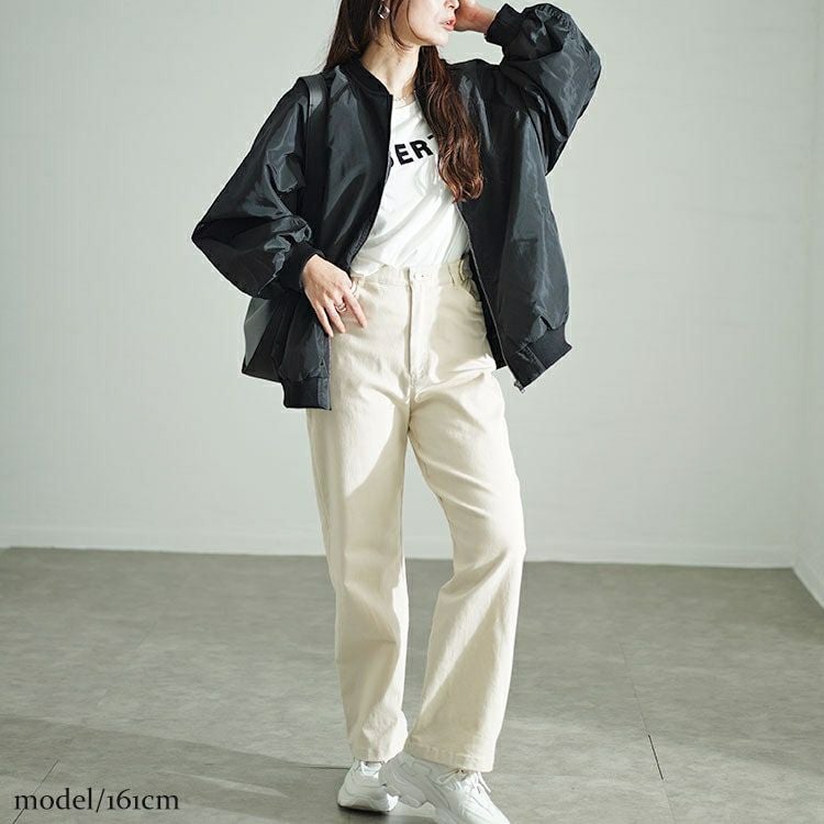 大きいサイズ レディース オーバーサイズMA-1ジャケット　sada-6916