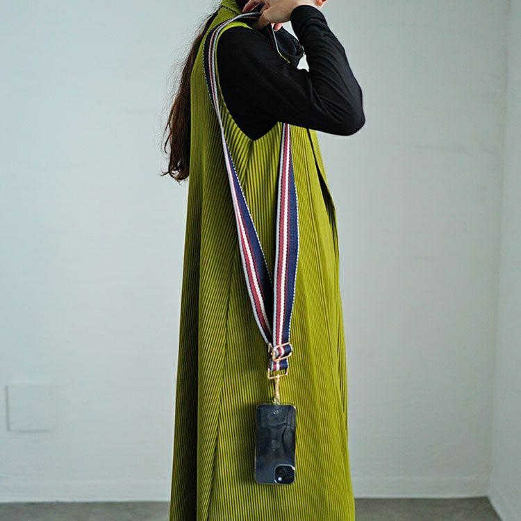 大きいサイズ レディース ランダムストライプマルチショルダーストラップ　art-006 【メール便可】