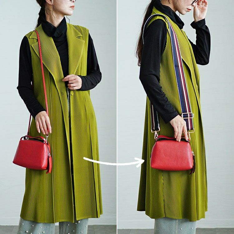 大きいサイズ レディース ランダムストライプマルチショルダーストラップ　art-006 【メール便可】