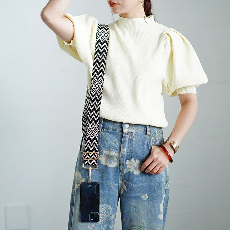 大きいサイズ レディース トライバル柄マルチショルダーストラップ　art-005 【メール便可】