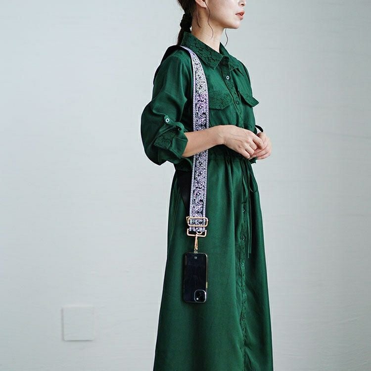 大きいサイズ レディース ペイズリー柄マルチショルダーストラップ　art-004 【メール便可】