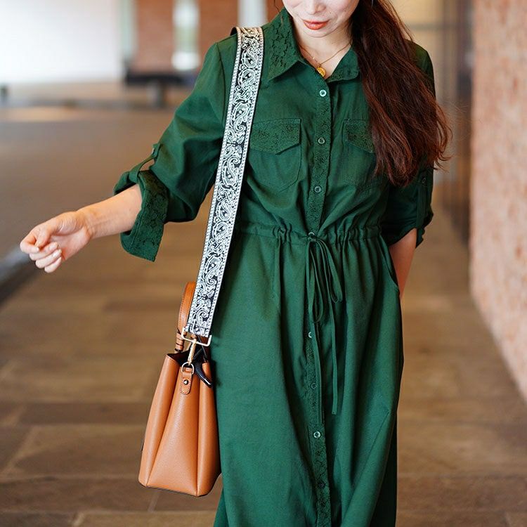 大きいサイズ レディース ペイズリー柄マルチショルダーストラップ　art-004 【メール便可】