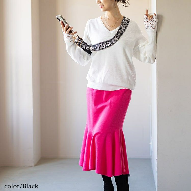 大きいサイズ レディース ダマスク柄マルチショルダーストラップ　art-003 【メール便可】