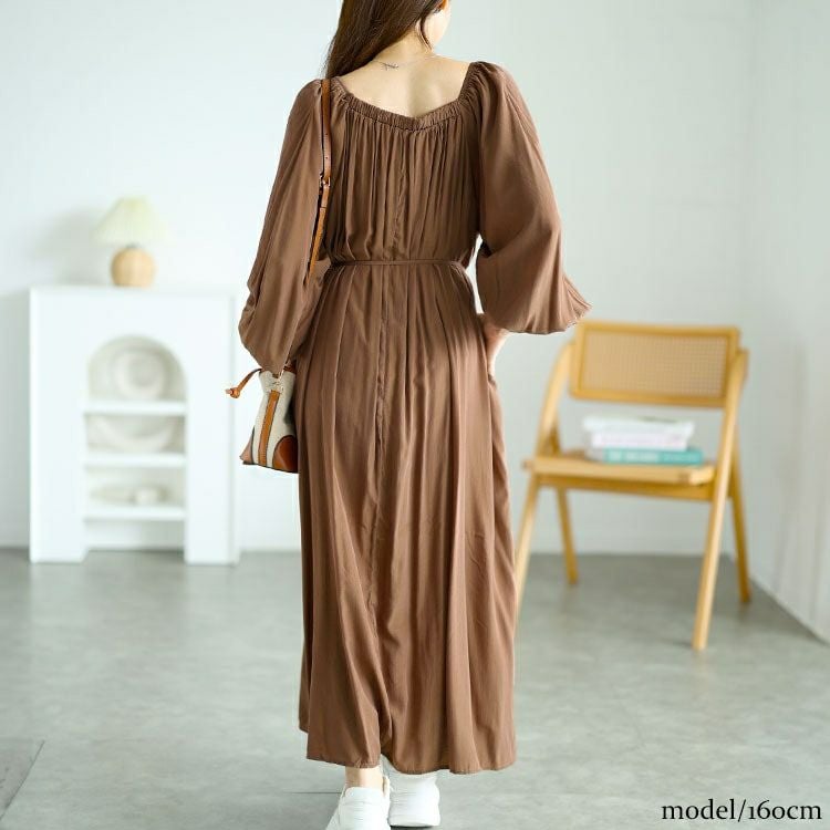 大きいサイズ レディース 2wayキャンディースリープワンピース　goldy-1575