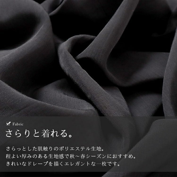 大きいサイズ レディース 前後2wayバルーン袖Vネックワンピース　goldy-1573 【メール便可】