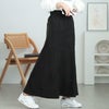 大きいサイズ レディース ストレッチスエードマーメイドスカート　tog-1011 ブラック
