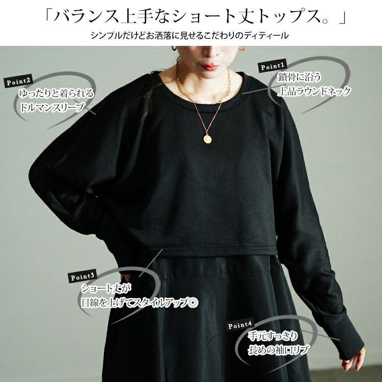 大きいサイズ レディース クロップドトップス＆フレアジャンパースカート2点セット　nw-24028