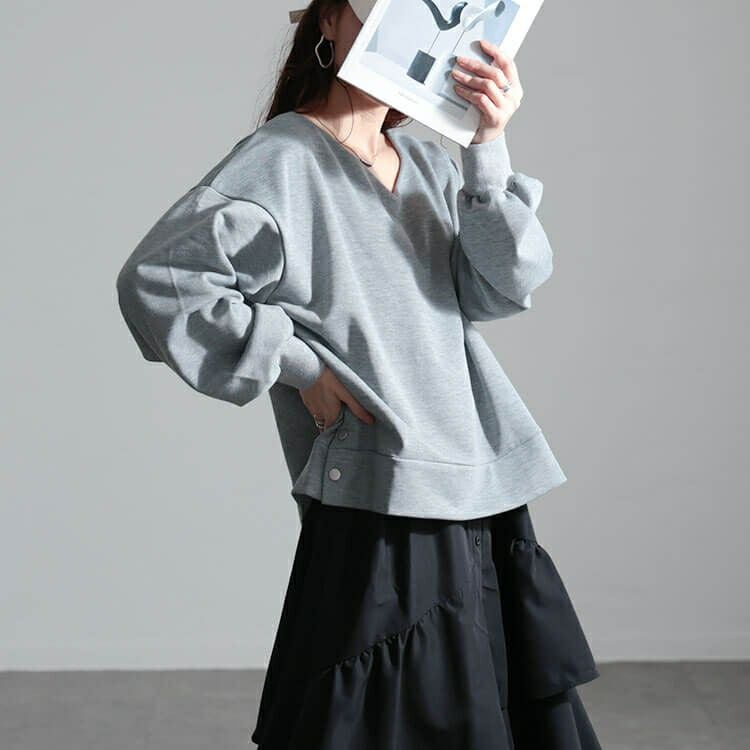 大きいサイズ レディース アシンメトリーフリルドッキングワンピース　sw-0650