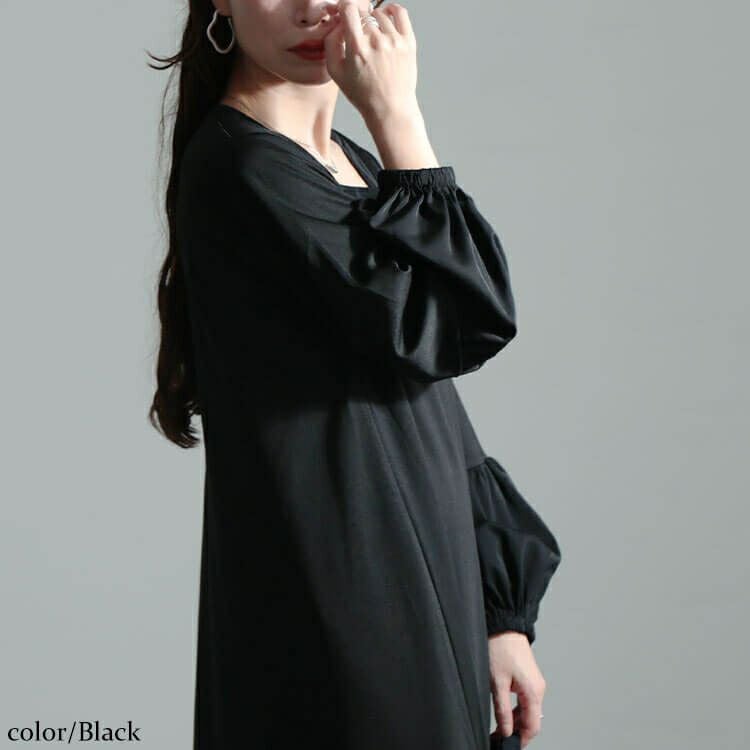 大きいサイズ レディース ヴィラーゴスリーブワンピース　fem-531