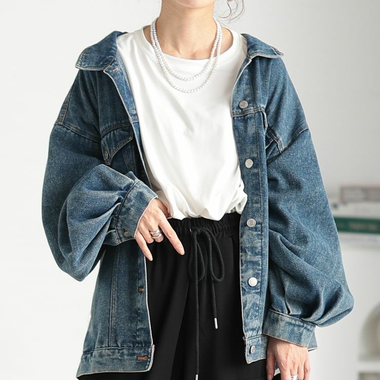 大きいサイズ レディース 日本製貝パールロングネックレス　ok-kplnc 【メール便可】