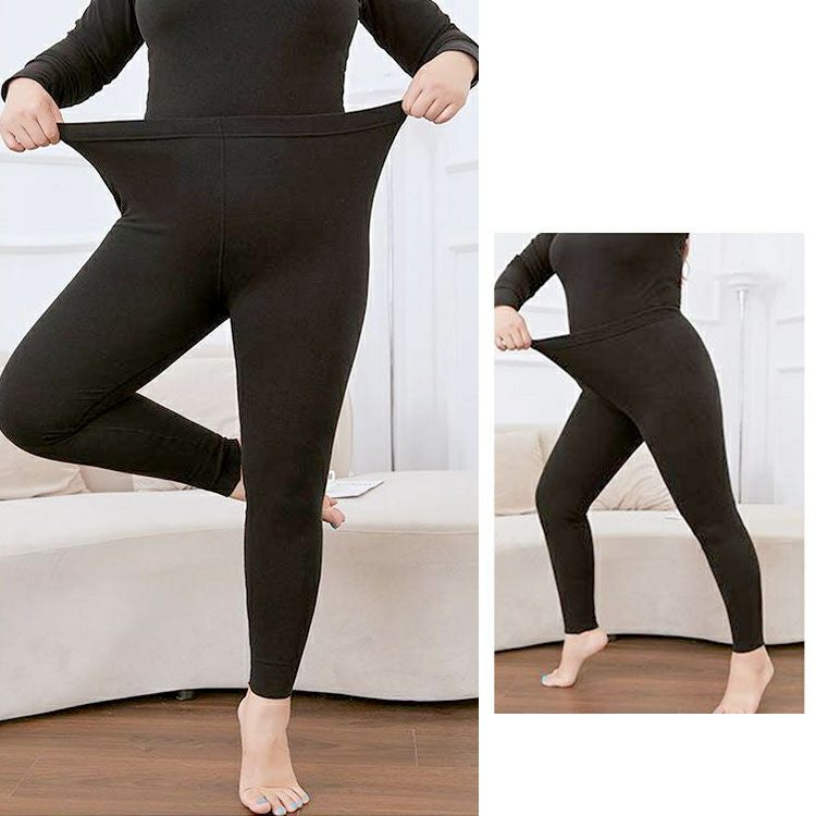 大きいサイズ レディース あったかインナー上下セット　goldy-1612