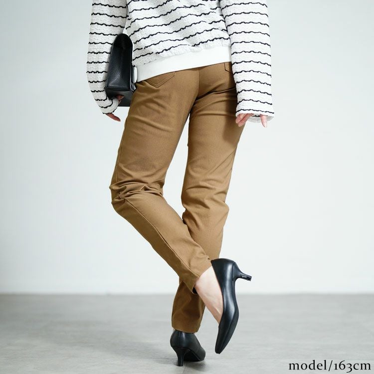 大きいサイズ レディース 微起毛ストレッチスキニーパンツ　tog-1013