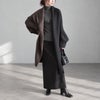 大きいサイズ レディース 上下2wayバイカラードルマンカーディガン　sw-0667