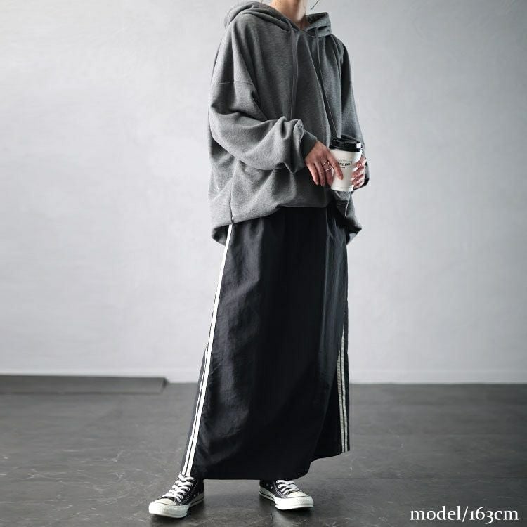 大きいサイズ レディース サイドラインバックスリットナロースカート　tog-1016 【メール便可】