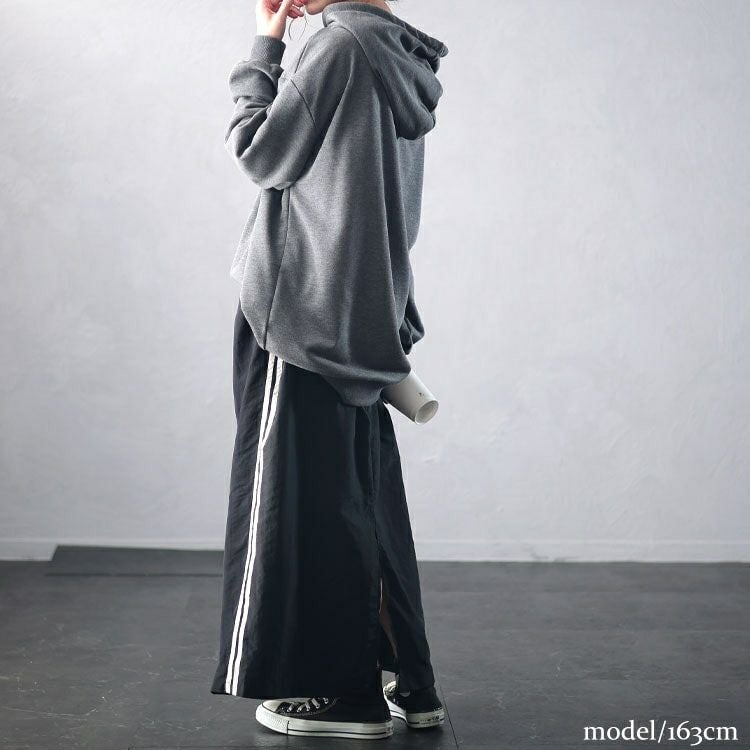 大きいサイズ レディース サイドラインバックスリットナロースカート　tog-1016 【メール便可】