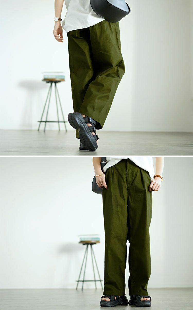 大きいサイズ レディース ストレッチコクーンパンツ　fem-545