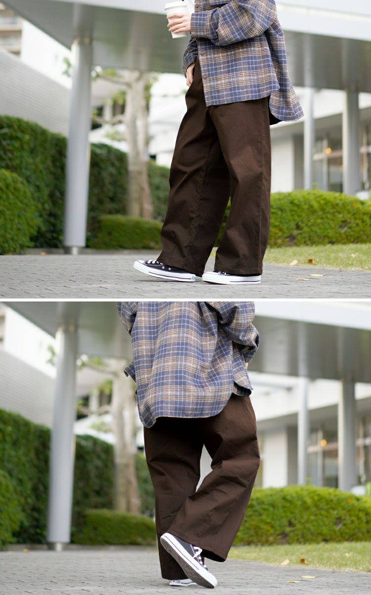 大きいサイズ レディース ストレッチコクーンパンツ　fem-545