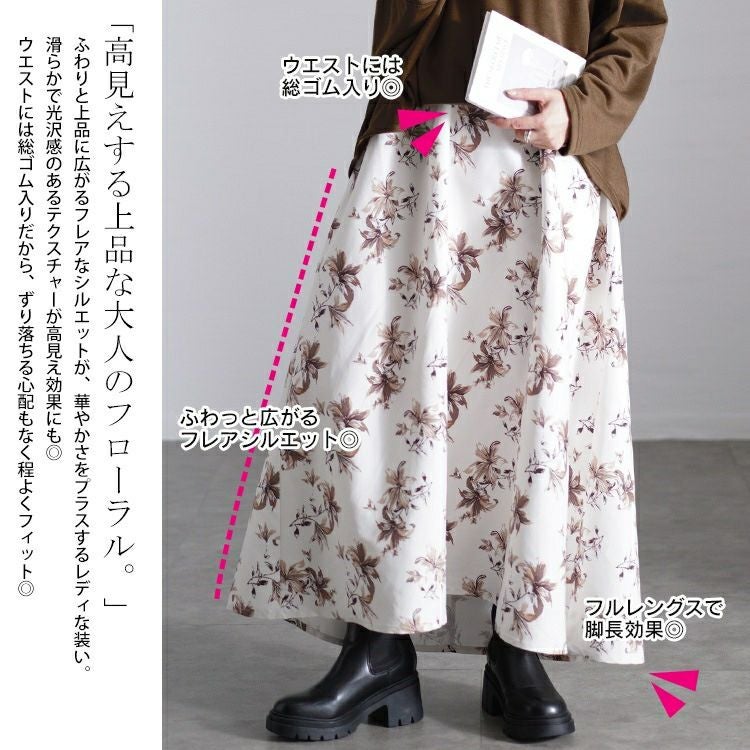 大きいサイズ レディース 花柄ドッキングパーカーワンピース　sw-0699