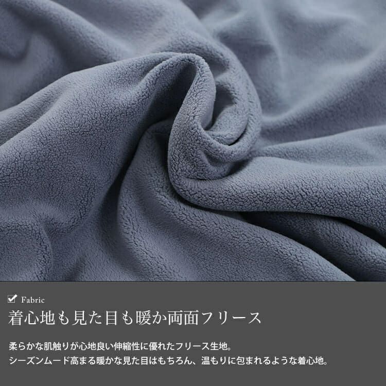 大きいサイズ レディース 両面フリースZIPワイドパーカー　maru-30068