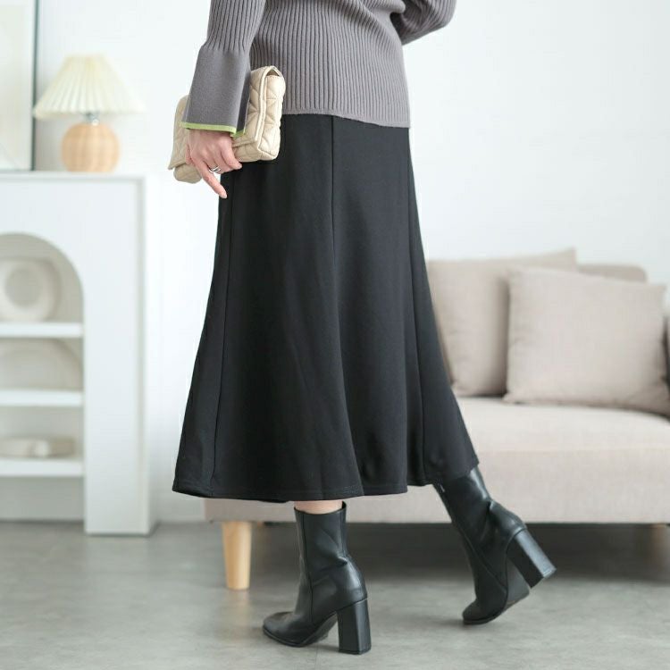 大きいサイズ レディース スウェットマーメイドスカート　fem-553