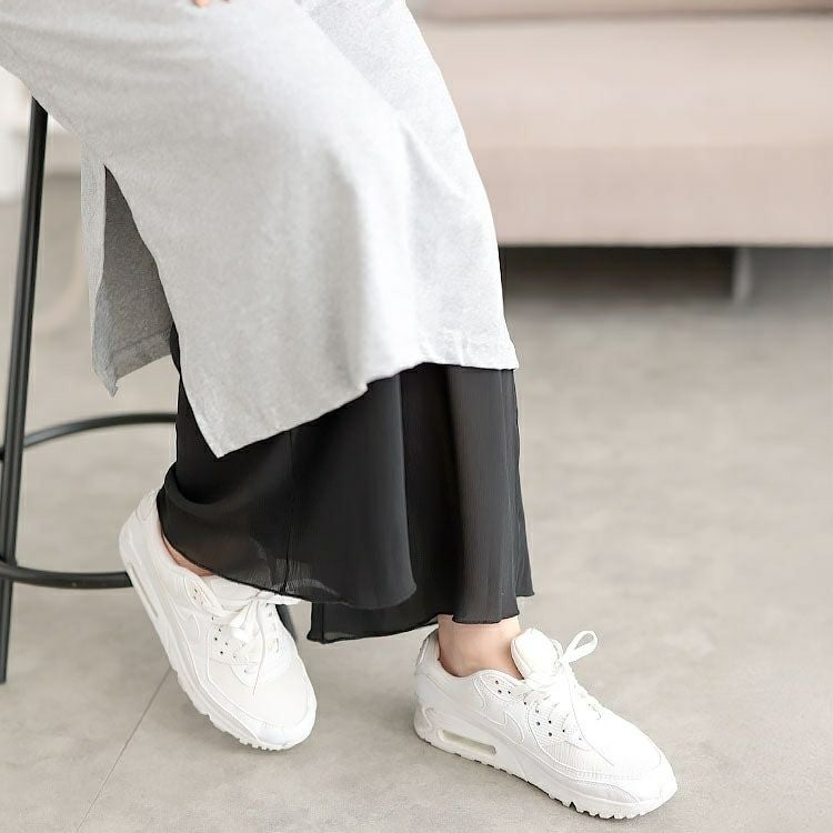 大きいサイズ レディース 吸汗速乾ワンピの下に穿くフレアパンツ　cpdai-659522 【メール便可】