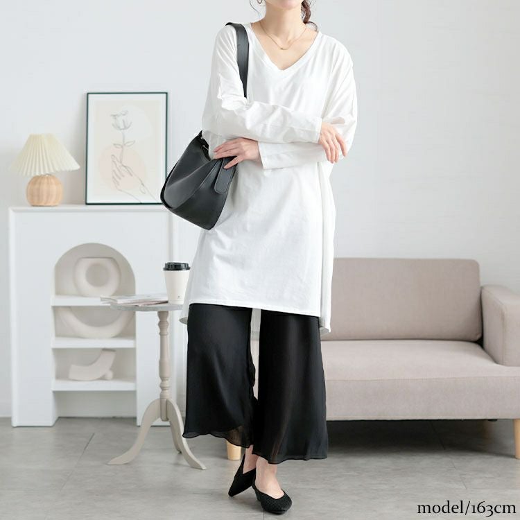 大きいサイズ レディース 吸汗速乾ワンピの下に穿くフレアパンツ　cpdai-659522 【メール便可】