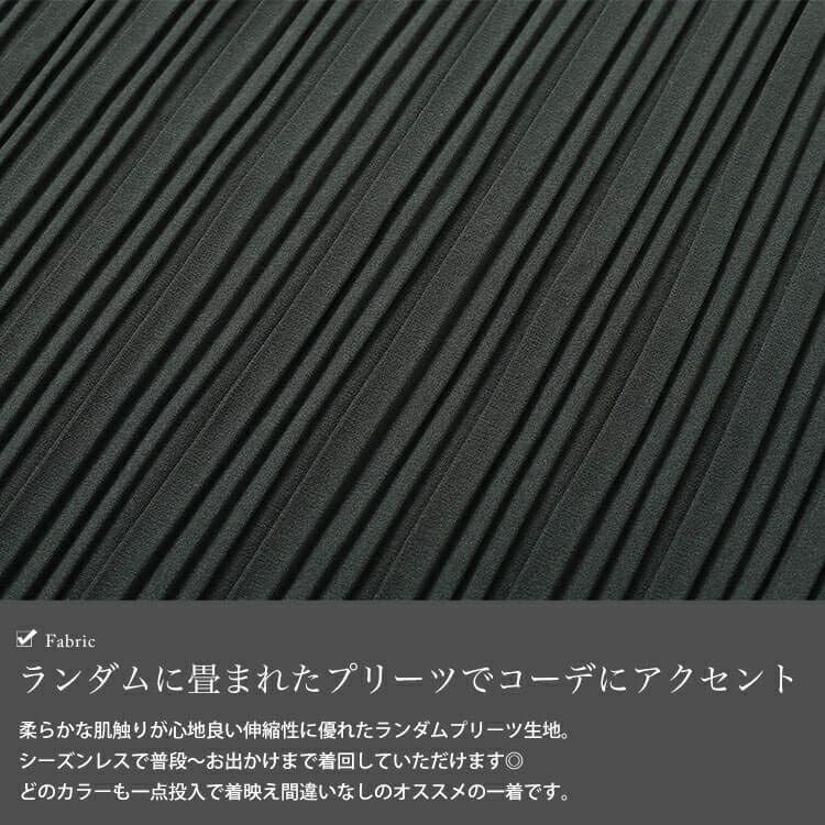 大きいサイズ レディース ランダムプリーツナロースカート　tog-1024