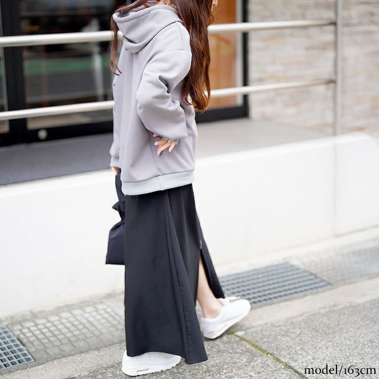 大きいサイズ レディース フロントジップアップフレアスカート　tog-1032