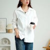 大きいサイズ レディース キテ楽レギュラーシャツ　cpdai-640695 【メール便可】 ホワイト