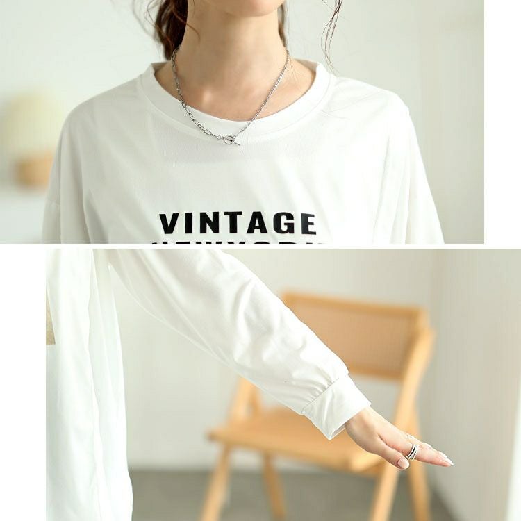 大きいサイズ レディース 斜めスリットロゴプリントロンT　goldy-1653 【メール便可】