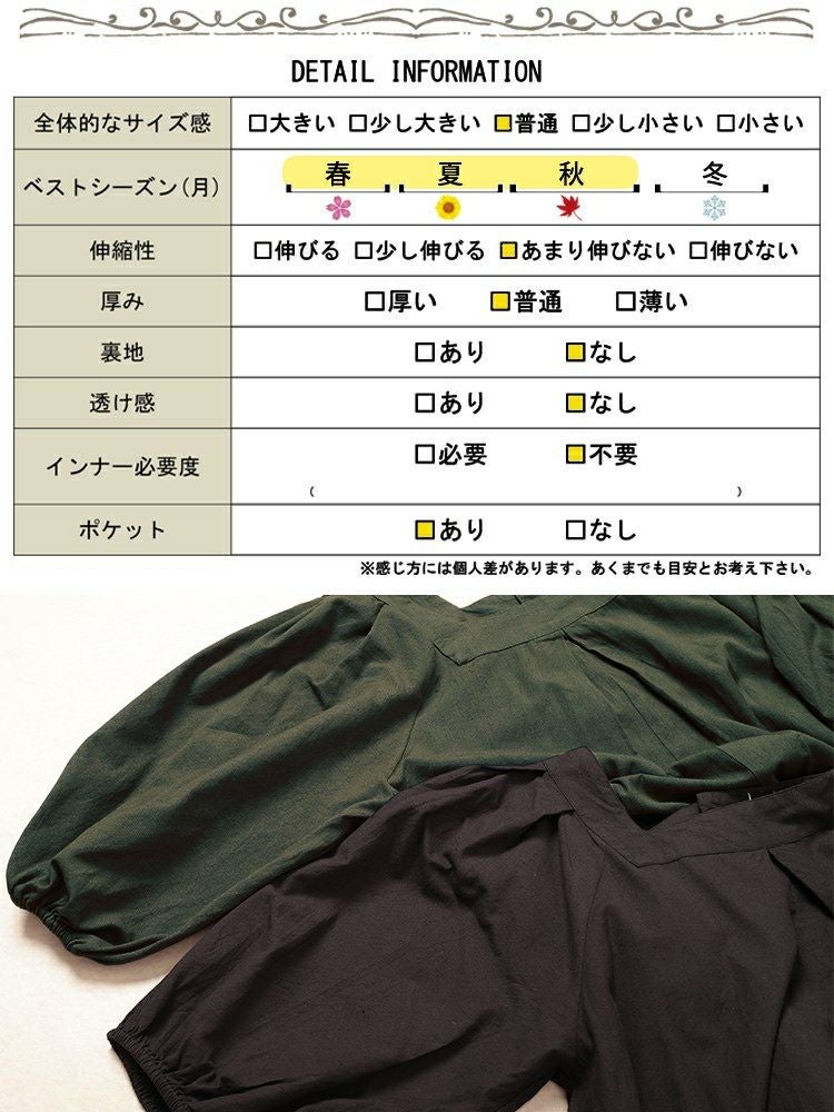 大きいサイズ レディース コットンリネンスクエアネックワンピース　fem-525