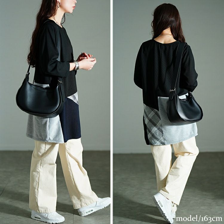 大きいサイズ レディース パッチワークコクーンチュニック　cast-5552023 【メール便可】