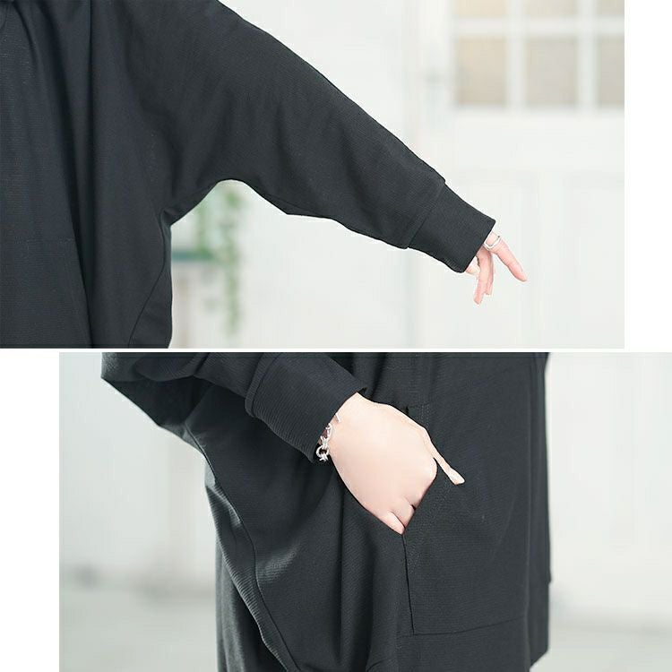 大きいサイズ レディース UV対策＆吸水速乾ドルマンZIPパーカー　map-33