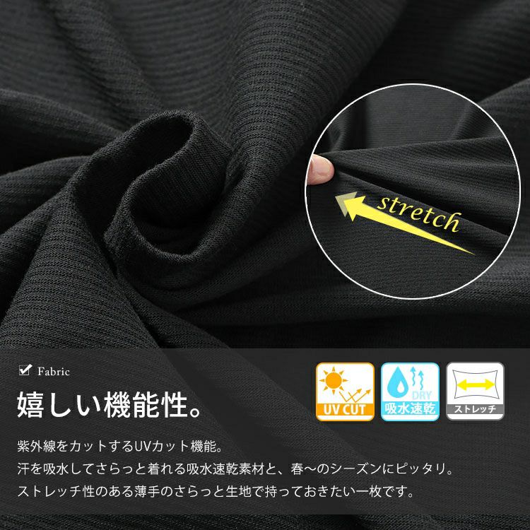 大きいサイズ レディース UV対策＆吸水速乾ドルマンZIPパーカー　map-33