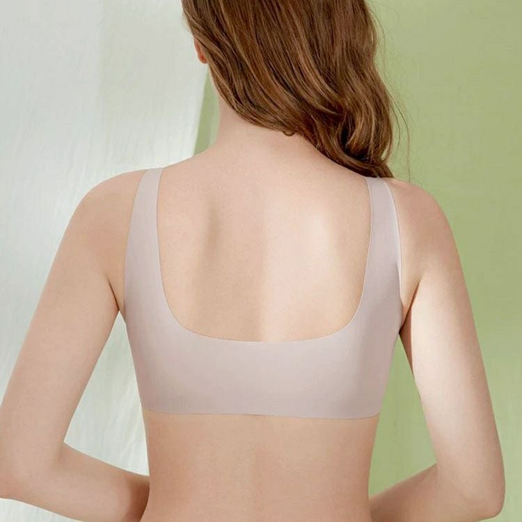 大きいサイズ レディース フロントホックシームレスブラ　goldy-1660