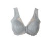 大きいサイズ レディース フロントホックシームレスブラ　goldy-1660 グレー