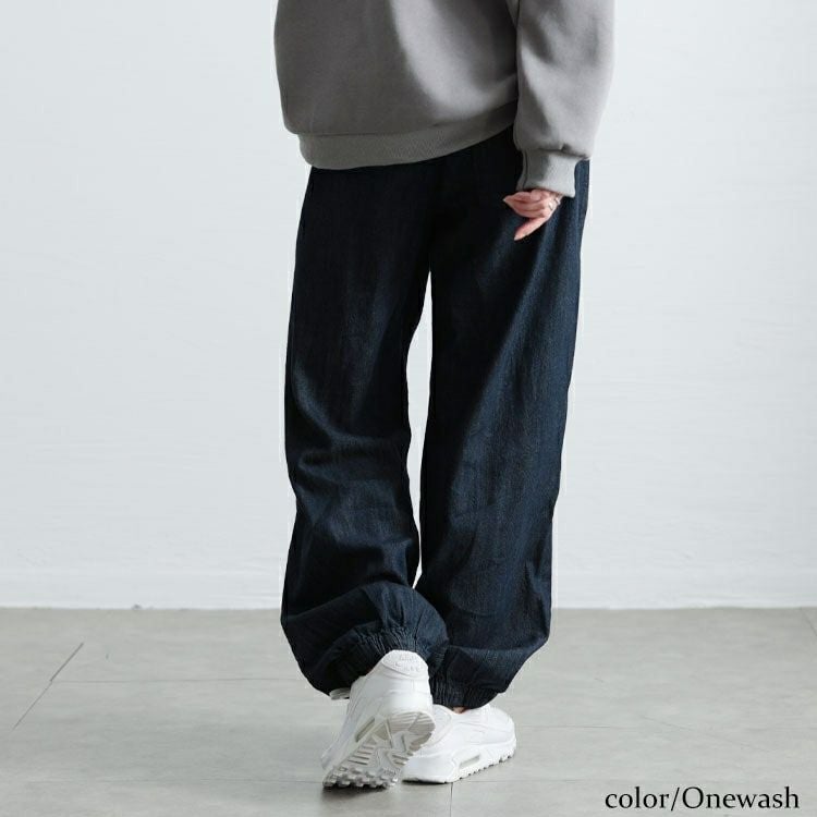 大きいサイズ レディース パラシュートコットンライトオンスデニム　wd-0415