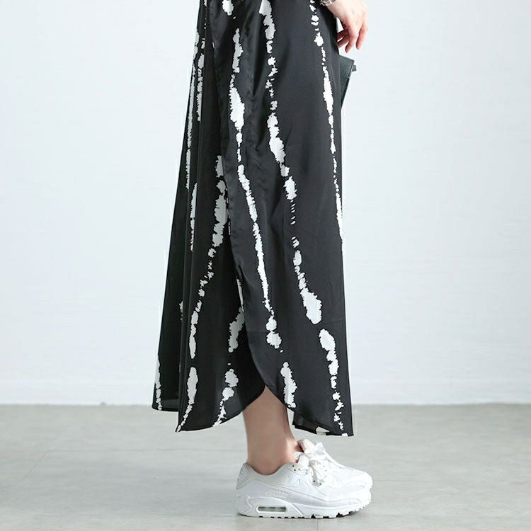 大きいサイズ レディース タイダイ柄ドルマンシャツワンピース　goldy-1682【メール便可】