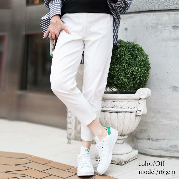 大きいサイズ レディース ストレッチクロップドスキニーパンツ　tog-1035 オフ