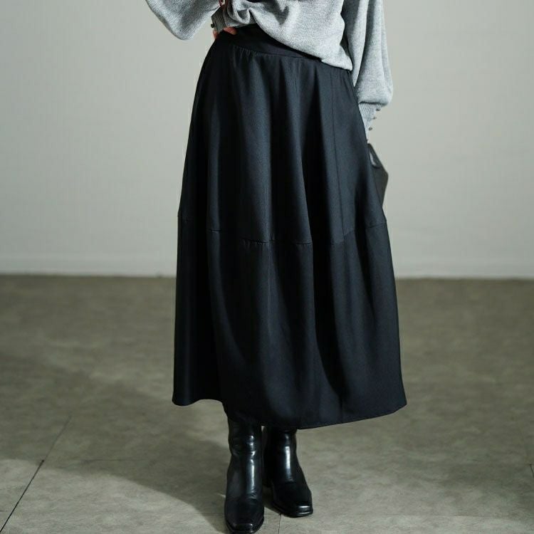 大きいサイズ レディース タックバレルスカート　sw-0706