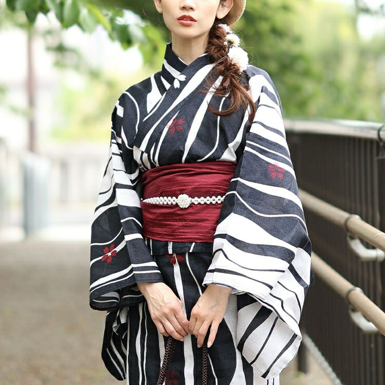 大きいサイズ レディース パールの帯飾り　yukata-s10025 【メール便可】