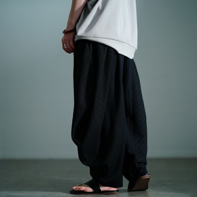 大きいサイズ レディース 楊柳変形サーカスパンツ　sw-0776