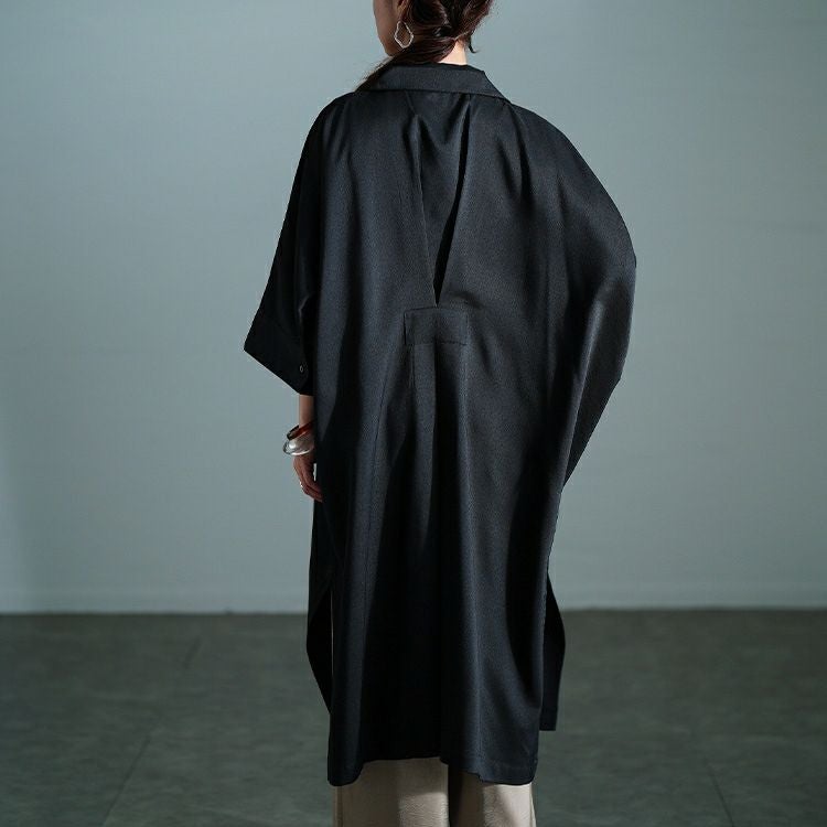 大きいサイズ レディース 接触冷感ドルマンシャツチュニック　sw-0772