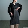大きいサイズ レディース 接触冷感ドルマンシャツチュニック　sw-0772 ブラック