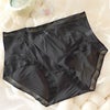 大きいサイズ レディース シアーレースハイウエストショーツ　goldy-1739【メール便可】 ブラック