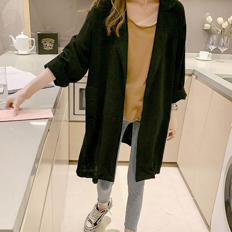 大きいサイズ レディース ミドル丈テーラードジャケット　goldy-1742【メール便可】