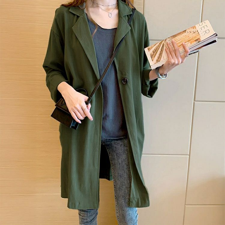 大きいサイズ レディース ミドル丈テーラードジャケット　goldy-1742【メール便可】